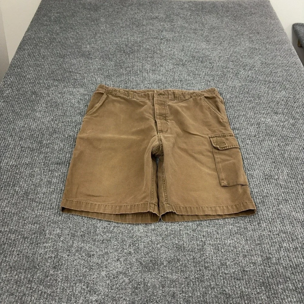 Banana Republic Cargo Shorts Mens 36 Brown Cotton Casual Gorpcore